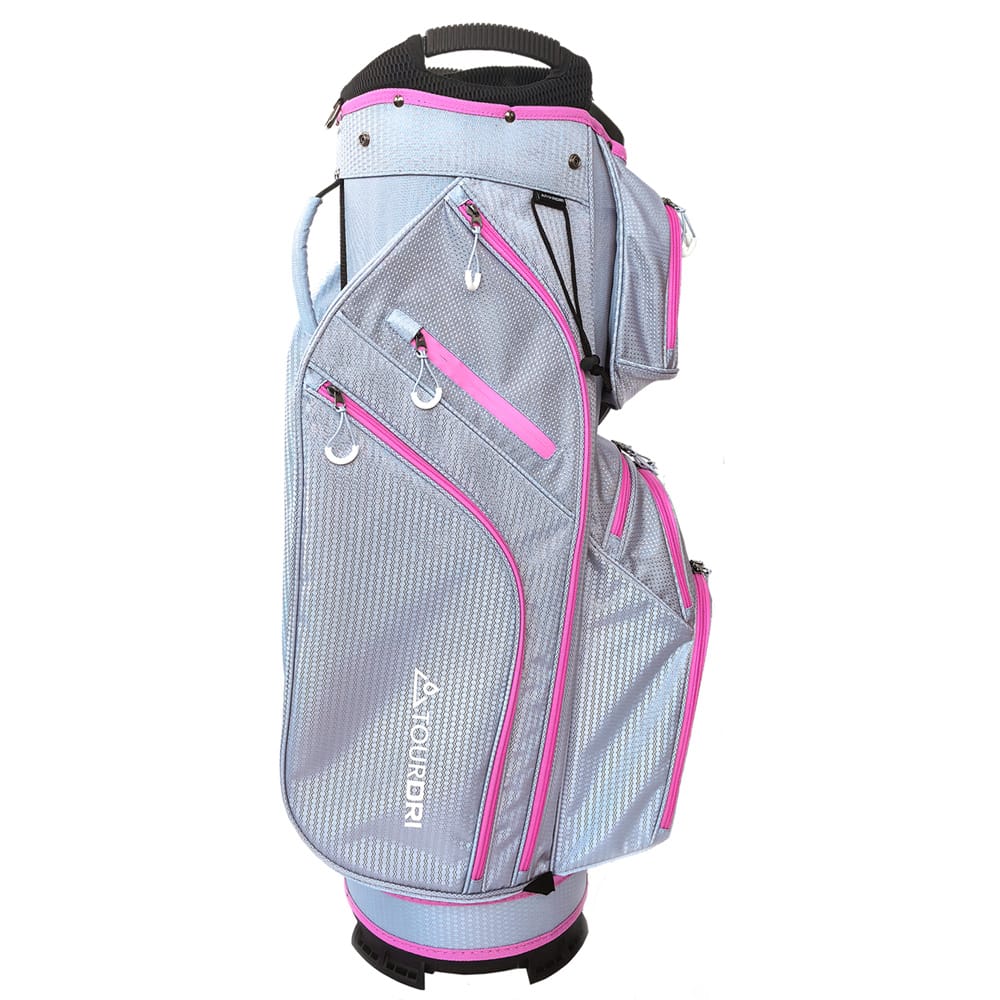 TourDri Cart Bag - Grey/Pink