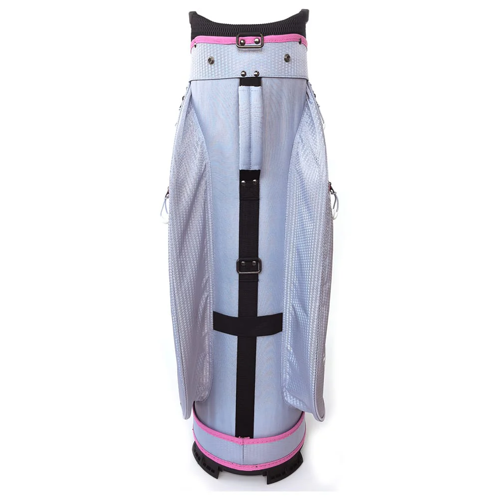 TourDri Cart Bag - Grey/Pink - Image 3