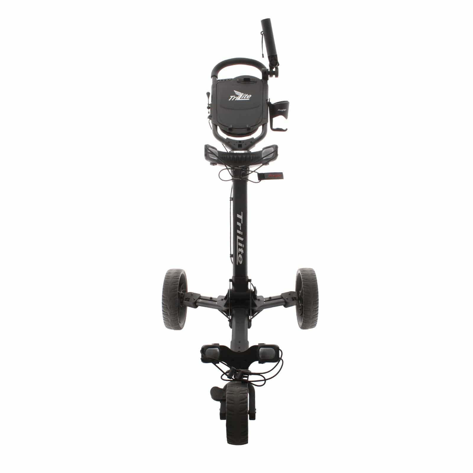 TriLite 3-Wheel Push/Pull Trolley - Black - Image 2