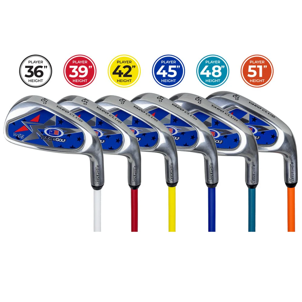 U.S. Kids Golf RS3-45 Junior Yard Club with 3 Yard Balls and Tee (45"-48" Golfer Height) - Image 5
