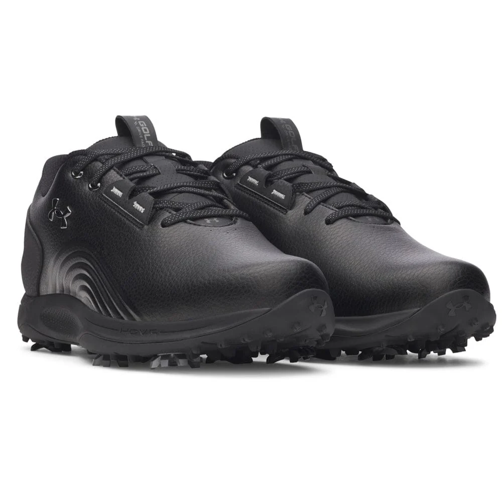 Under Armour Drive Fade 2 Waterproof Shoes - Black/Black/Metallic Gun Metal - Image 5