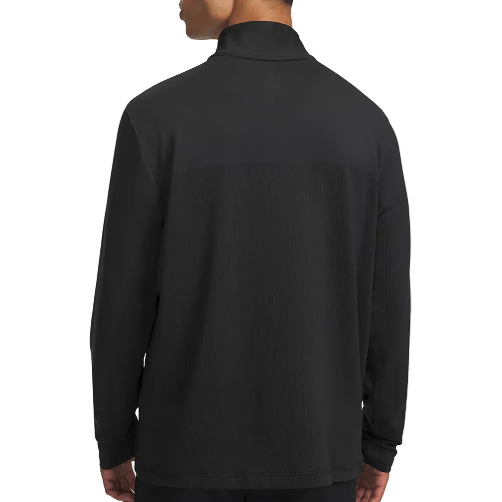 Under Armour Drive Lightweight 1/2 Zip Top - Black/Anthracite/Castlerock - Image 2