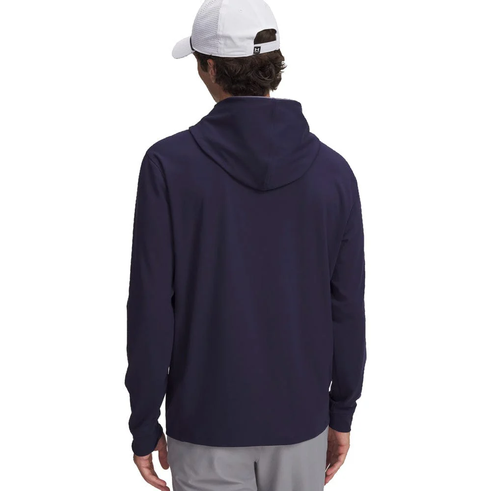 Under Armour Drive Lightweight Hoodie - Midnight Navy/Castlerock - Image 2