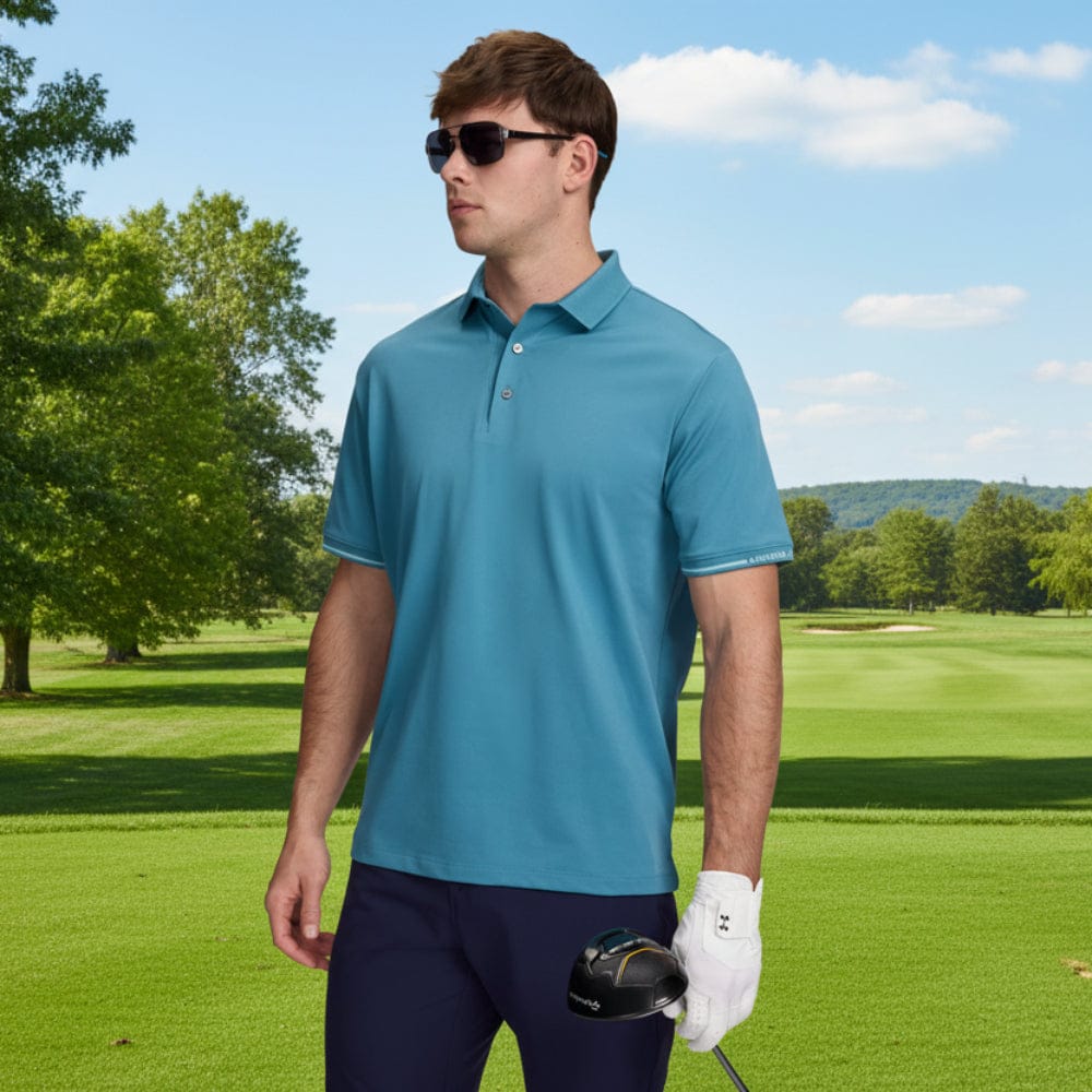 Under Armour ArmourDry Pique Polo Shirt - Boundless Blue/Blue Haze/Blue Haze - Image 4