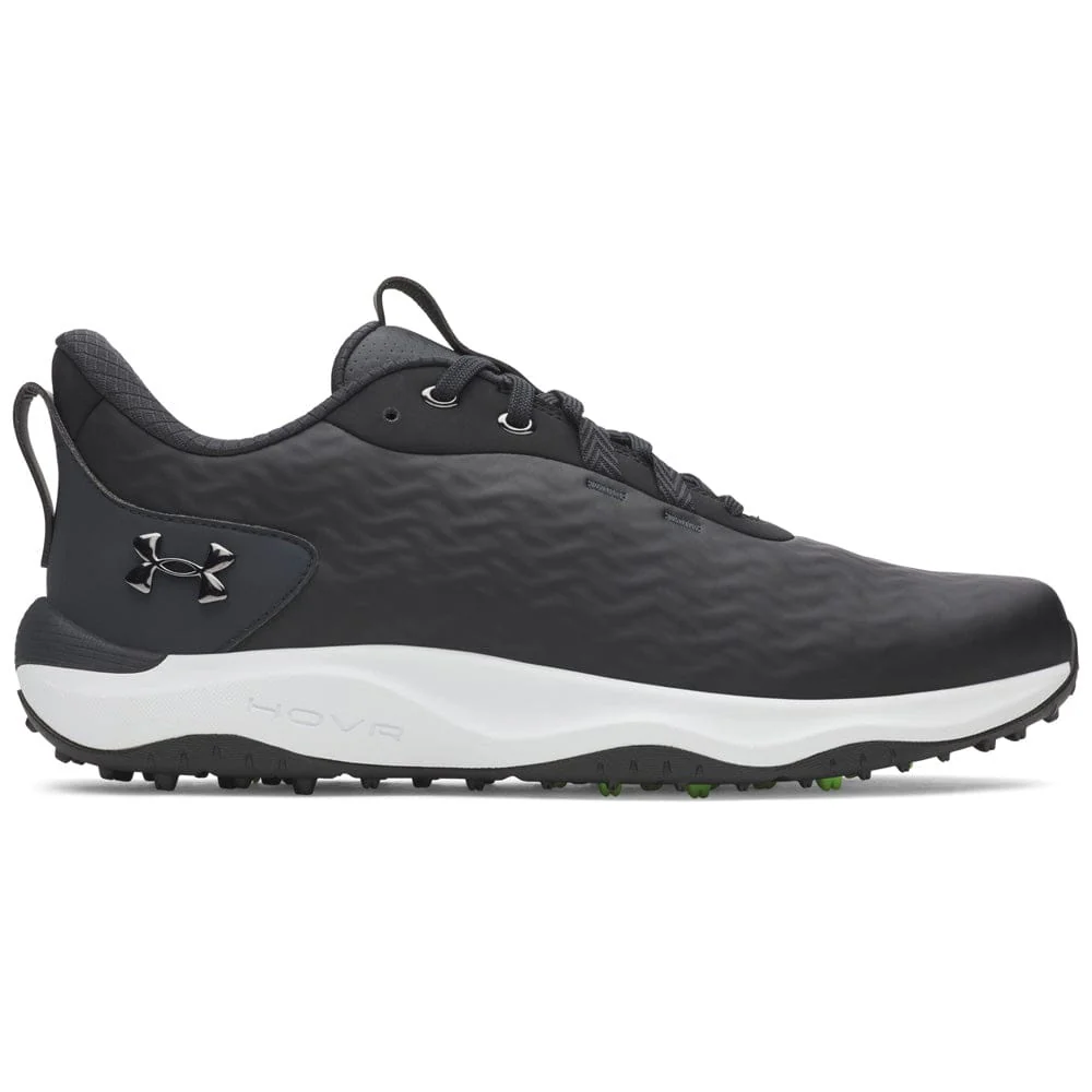 Under Armour Drive Pro Clone Waterproof Spikeless Shoes - Black/Anthracite/Metallic Gun Metal