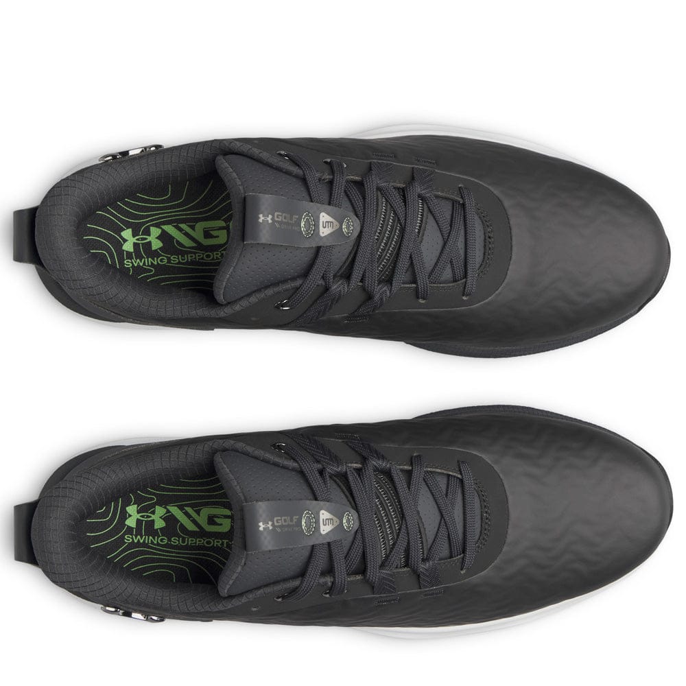 Under Armour Drive Pro Clone Waterproof Spikeless Shoes - Black/Anthracite/Metallic Gun Metal - Image 4