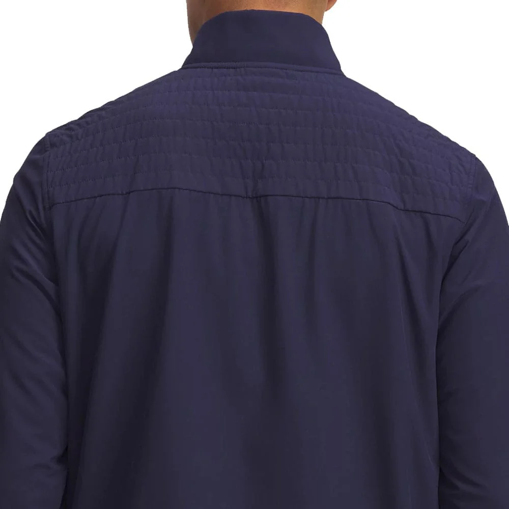 Under Armour Drive Pro Full Zip Pullover - Midnight Navy/Black - Image 4