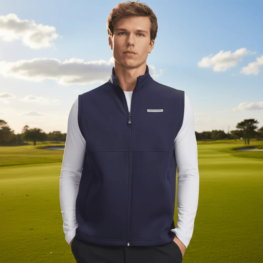 Under Armour Drive Pro Hybrid Vest - Midnight Navy/Black - Image 4