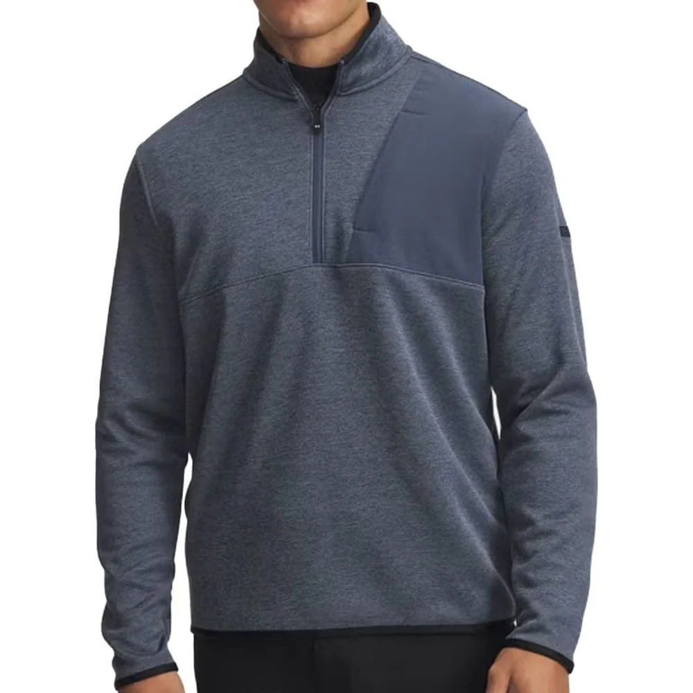 Under Armour Drive Sweaterfleece 1/2 Zip Pullover - Downpour Grey