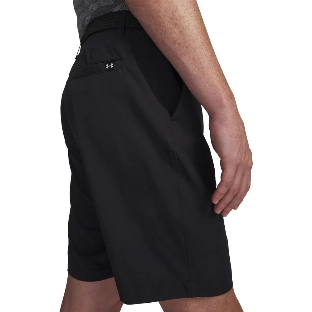 Under Armour Drive Tapered Shorts - Black/Halo Gray - Image 3