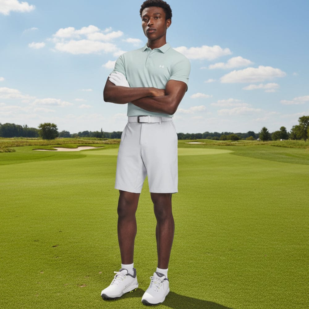 Under Armour Drive Tapered Shorts - Halo Gray/Halo Gray - Image 4
