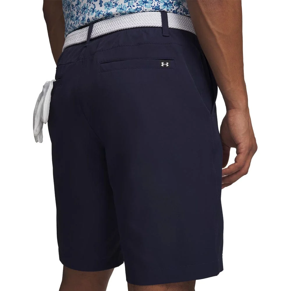Under Armour Drive Tapered Shorts - Midnight Navy/Halo Gray - Image 3