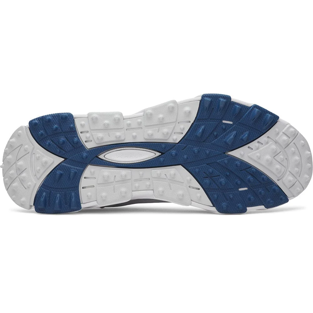 Under Armour Halo Hybrid Waterproof Spikeless Shoes - White/White/Metallic Silver - Image 5