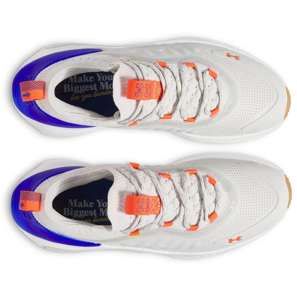 Under Armour Phantom Fore Moving Day Spikeless Waterproof Shoes - White Clay/Stone/Royal - Image 5