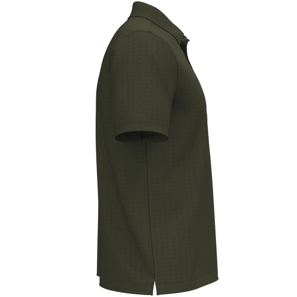 Under Armour Playoff 3.0 Printed Polo Shirt - Marine OD Green/Black - Image 4