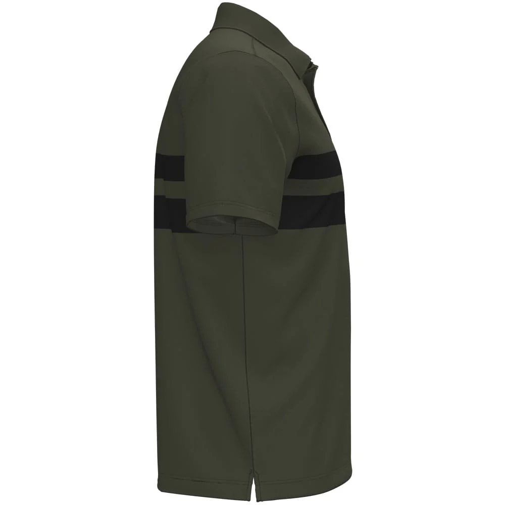 Under Armour Playoff 3.0 Stripe Polo Shirt - Marine OD Green/Black - Image 4