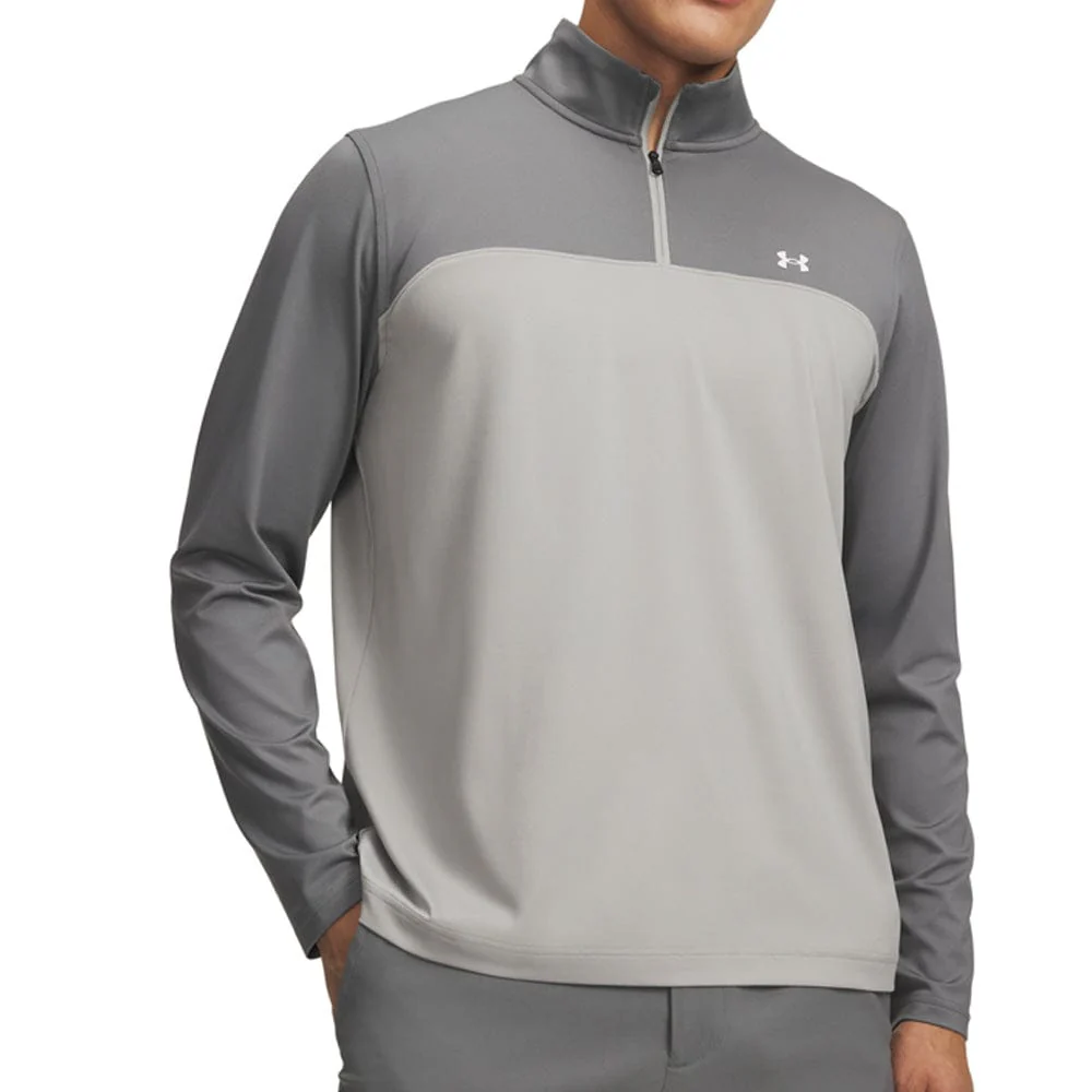 Under Armour T2G 1/4 Zip Pullover - Clay Green/Titanium/White