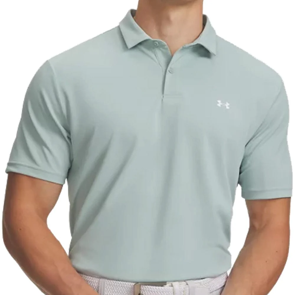 Under Armour T2G Pique Polo Shirt - Enamel Blue/White