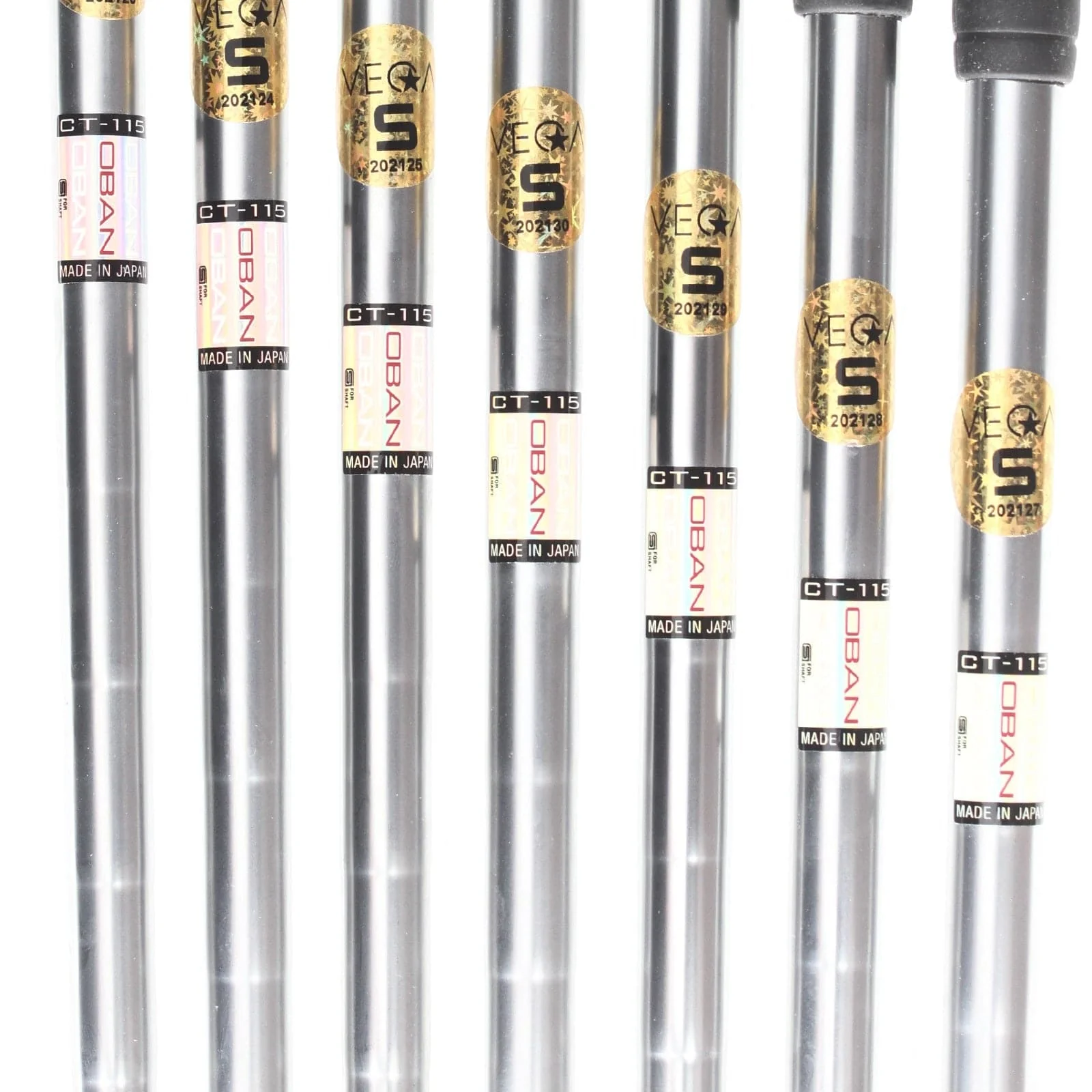 Vega SS Steel Mens Right Hand Irons 4-PW Stiff - Oban CT-115 - Image 6