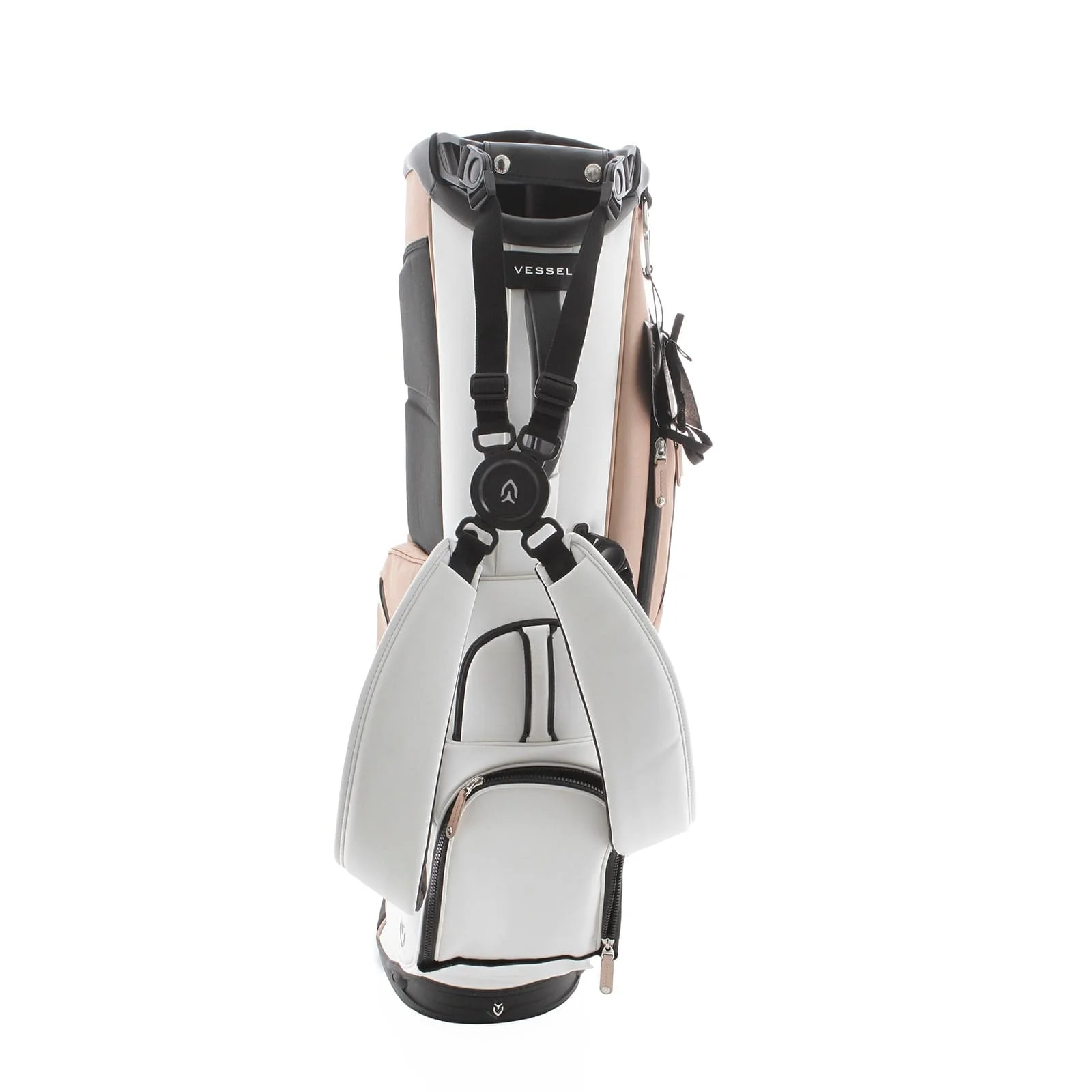 Vessel Player 3.0 Stand Bag - White/Rose Gold/Black - Image 3