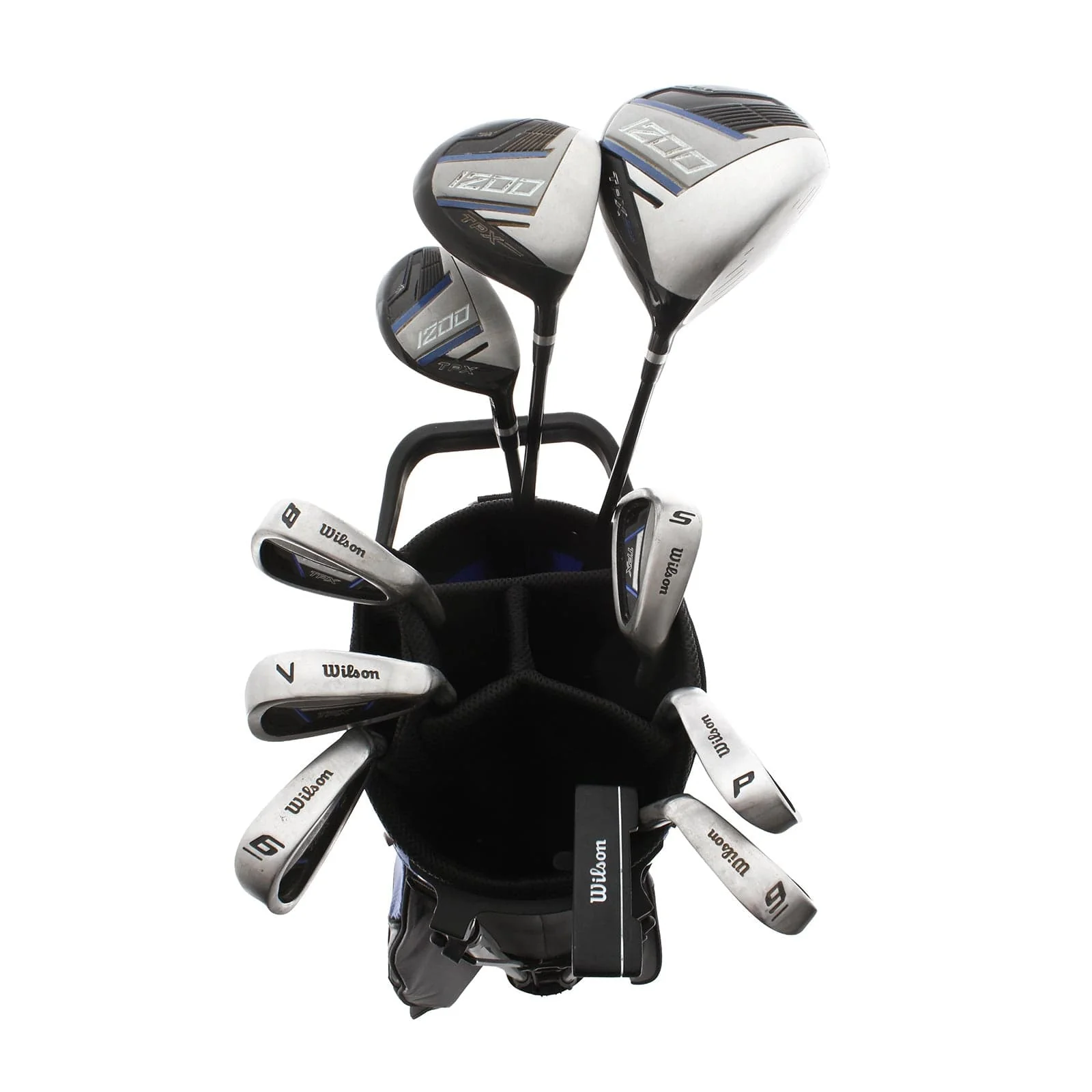 Wilson 1200 TPX Steel/Graphite Mens Right Hand Package Set Regular - Wilson - Image 3