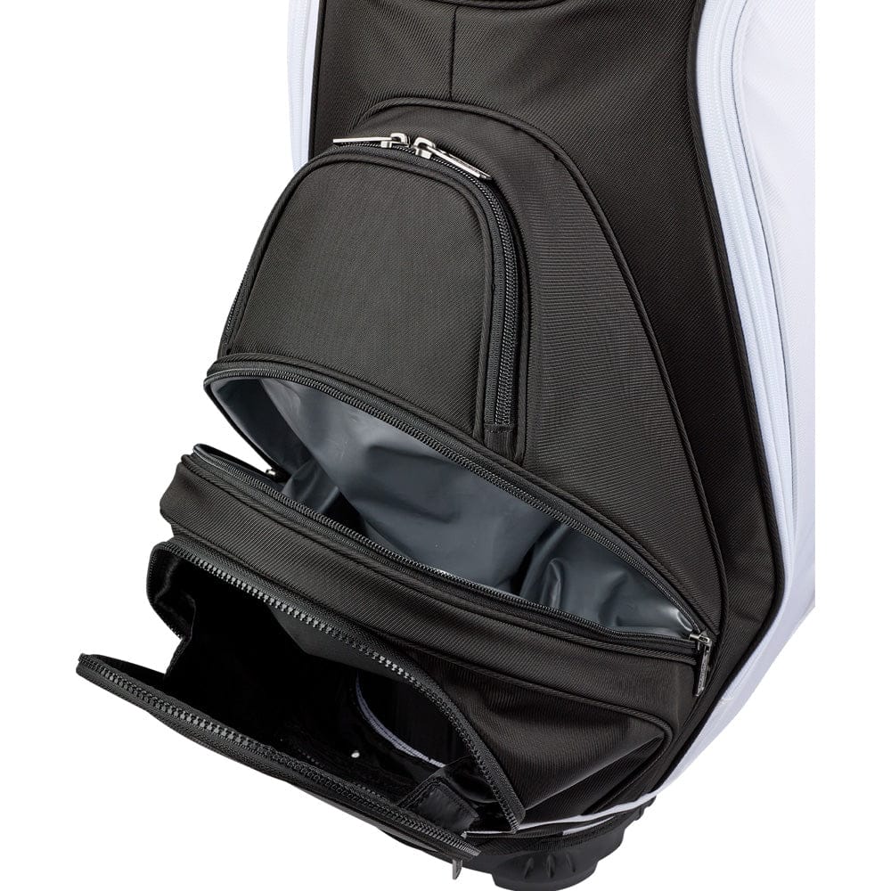 Wilson Alpine Cart 14 Bag - Black/White/Orange - Image 3