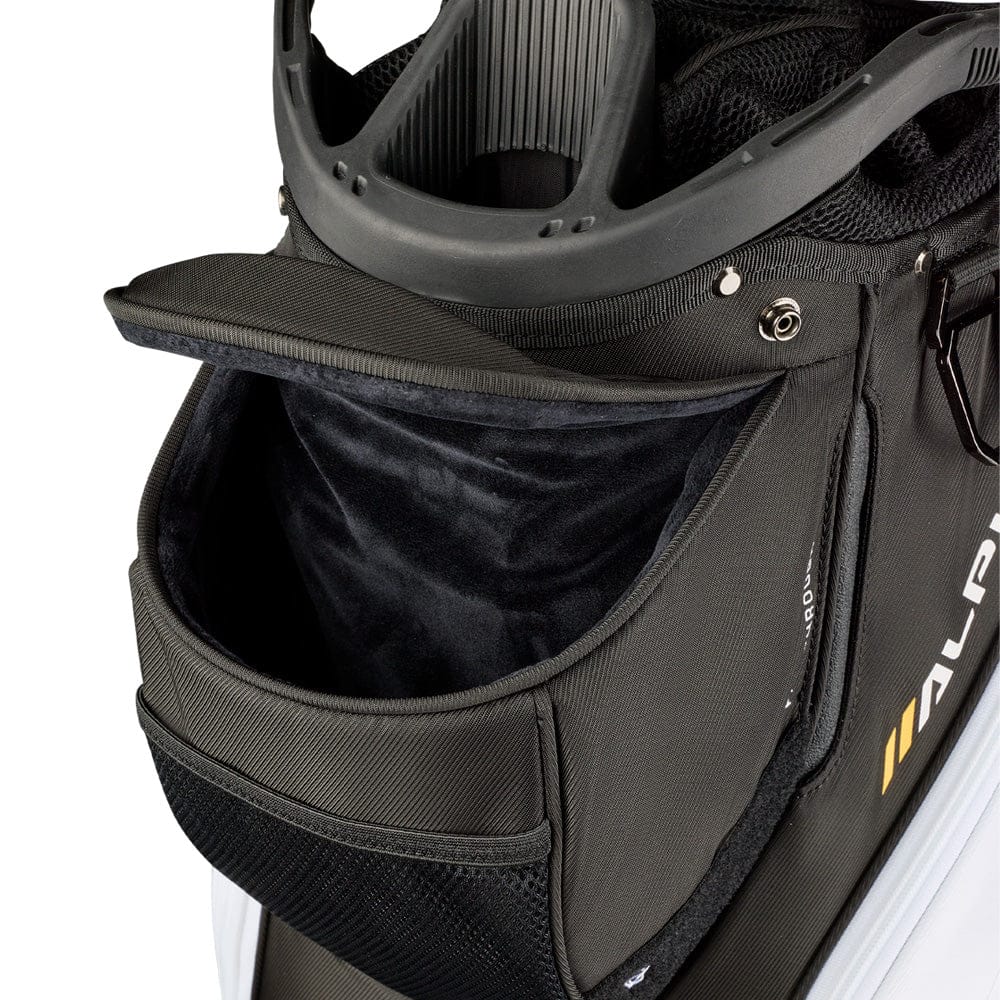 Wilson Alpine Cart 14 Bag - Black/White/Orange - Image 4