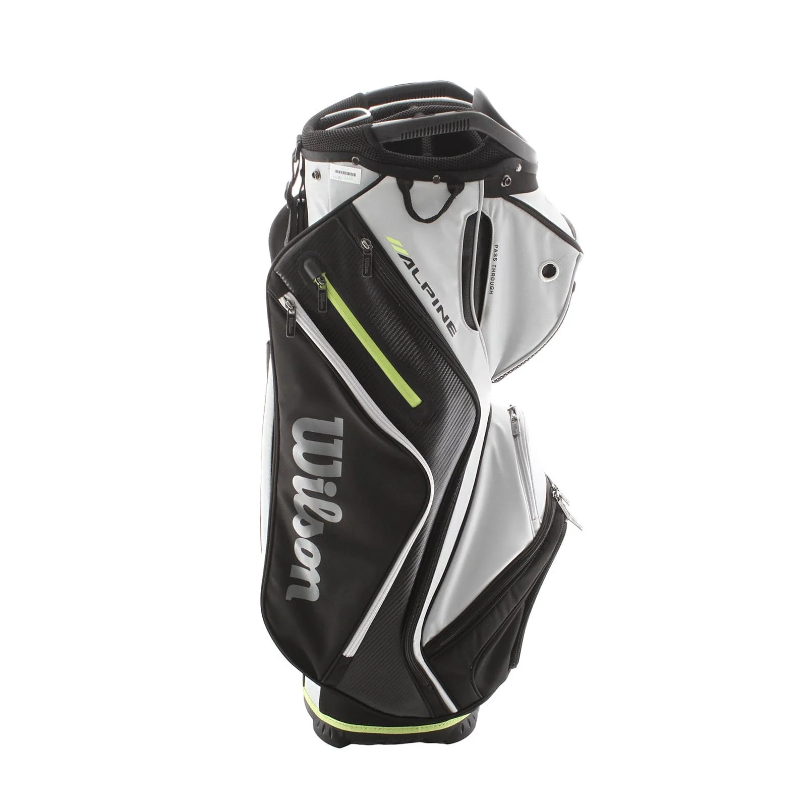 Wilson Alpine Cart Bag - Grey/Black - Image 3