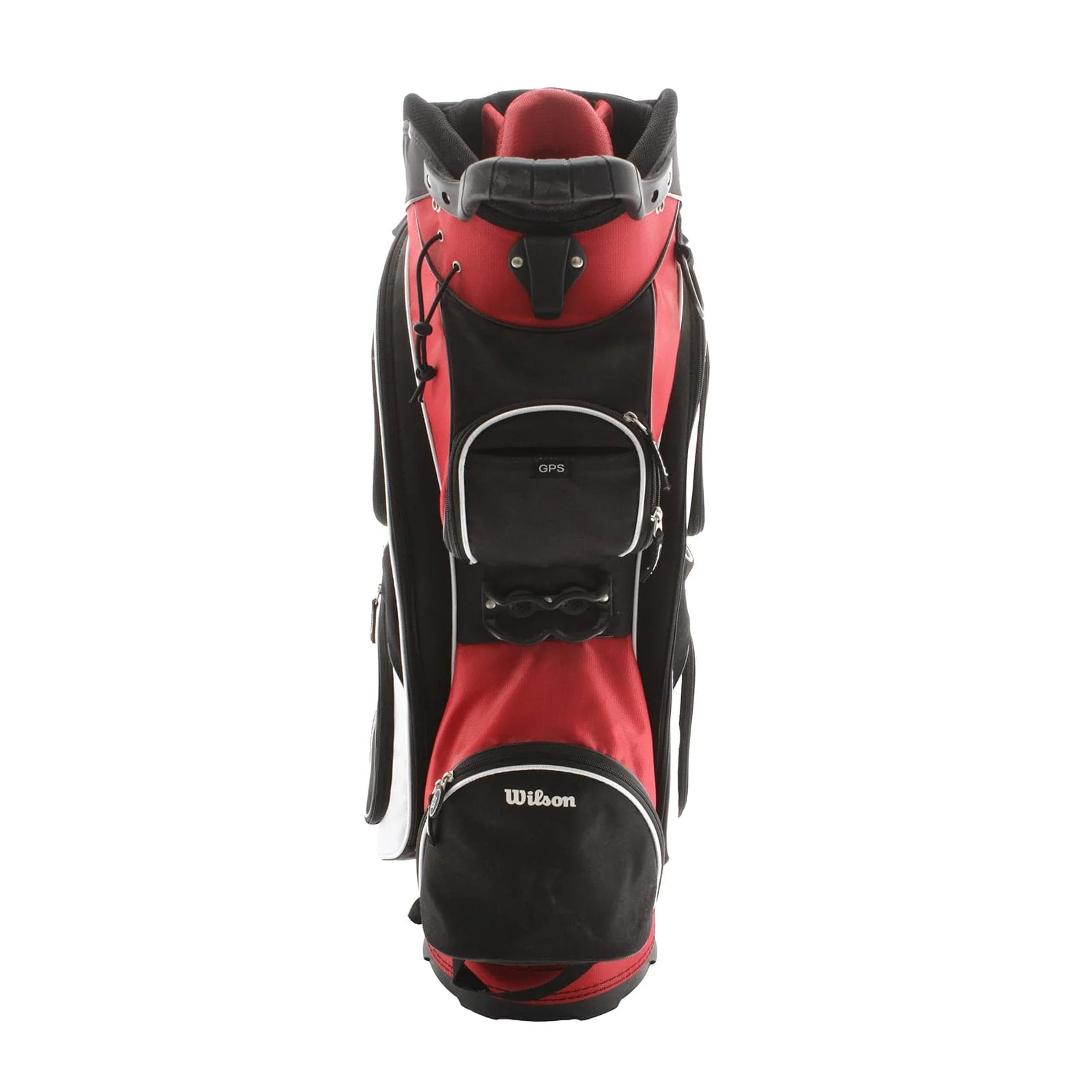 Wilson Cart Bag - Black/Red/White - Image 4