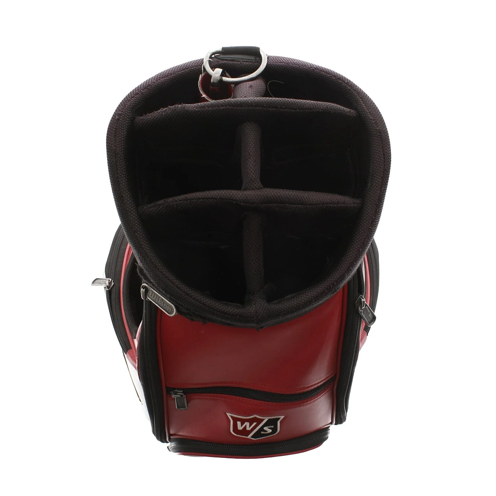 Wilson Cart Bag - Red/White/Black - Image 2