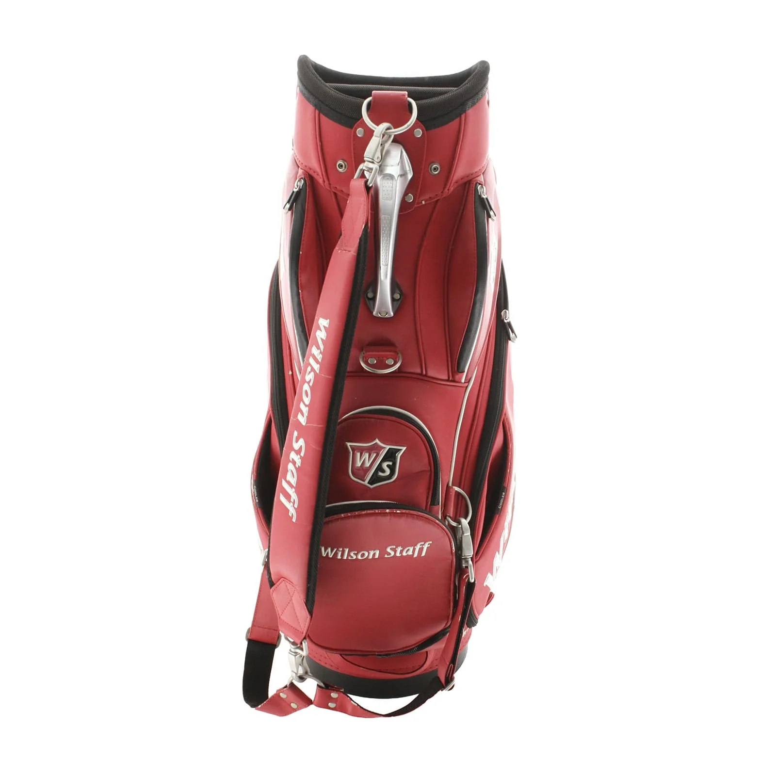 Wilson Cart Bag - Red/White - Image 4