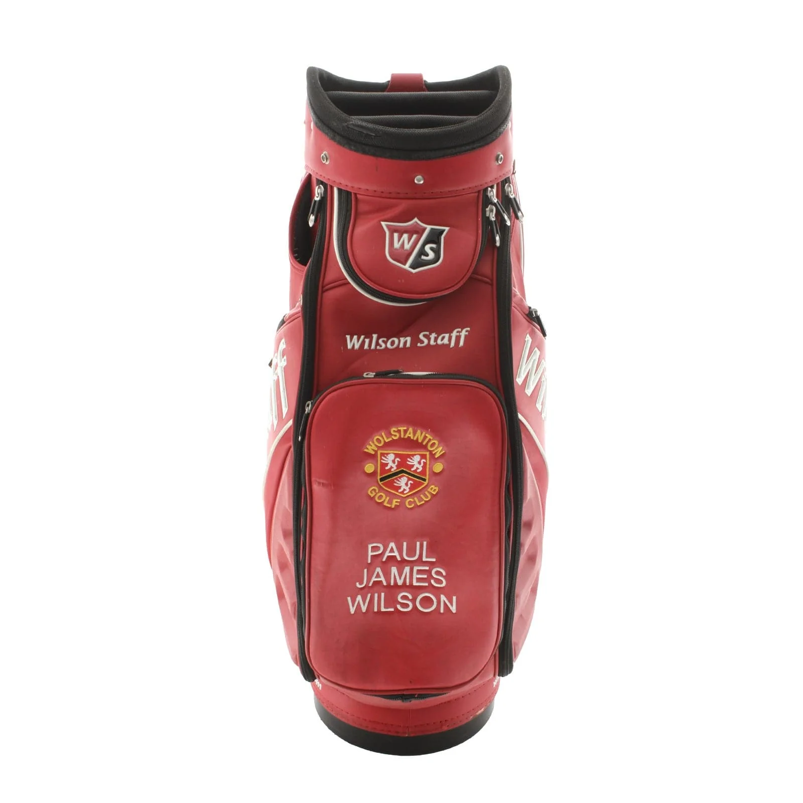 Wilson Cart Bag - Red/White - Image 5