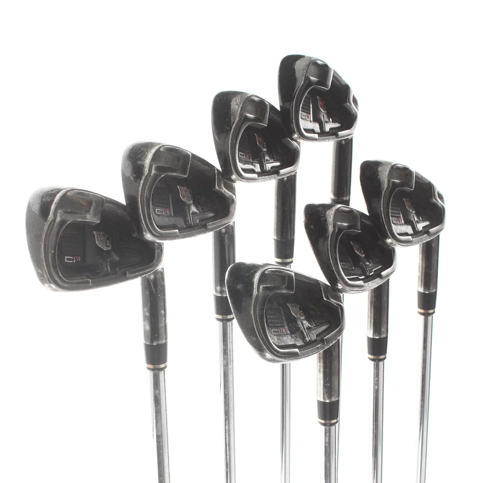 Wilson Ci11 Steel Mens Right Hand Irons 4-PW Stiff - True Temper Flighted TX - Image 2