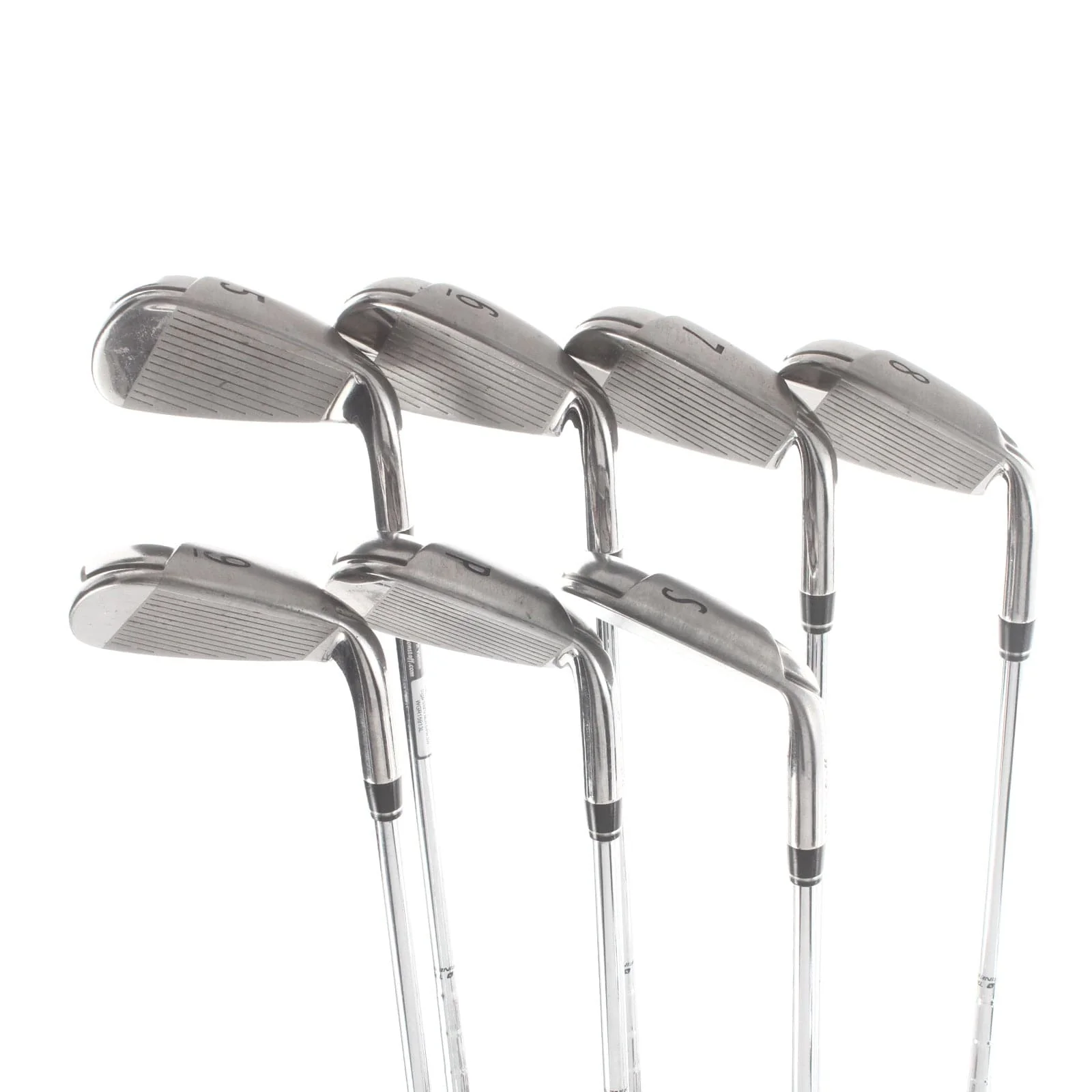 Wilson D100 Steel Mens Left Hand Irons 5-SW Uniflex - True Temper - Image 3