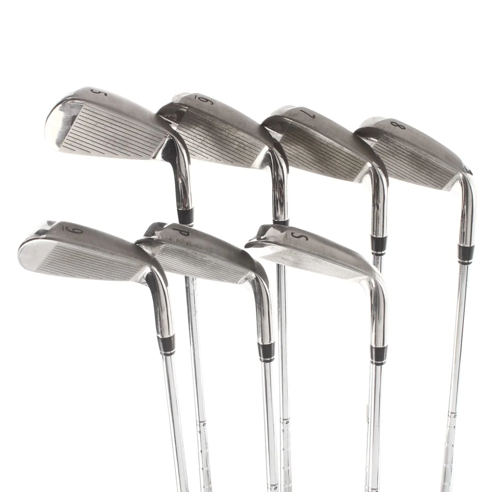Wilson D100 Steel Mens Left Hand Irons 5-SW Uniflex - Wilson SL85 - Image 3
