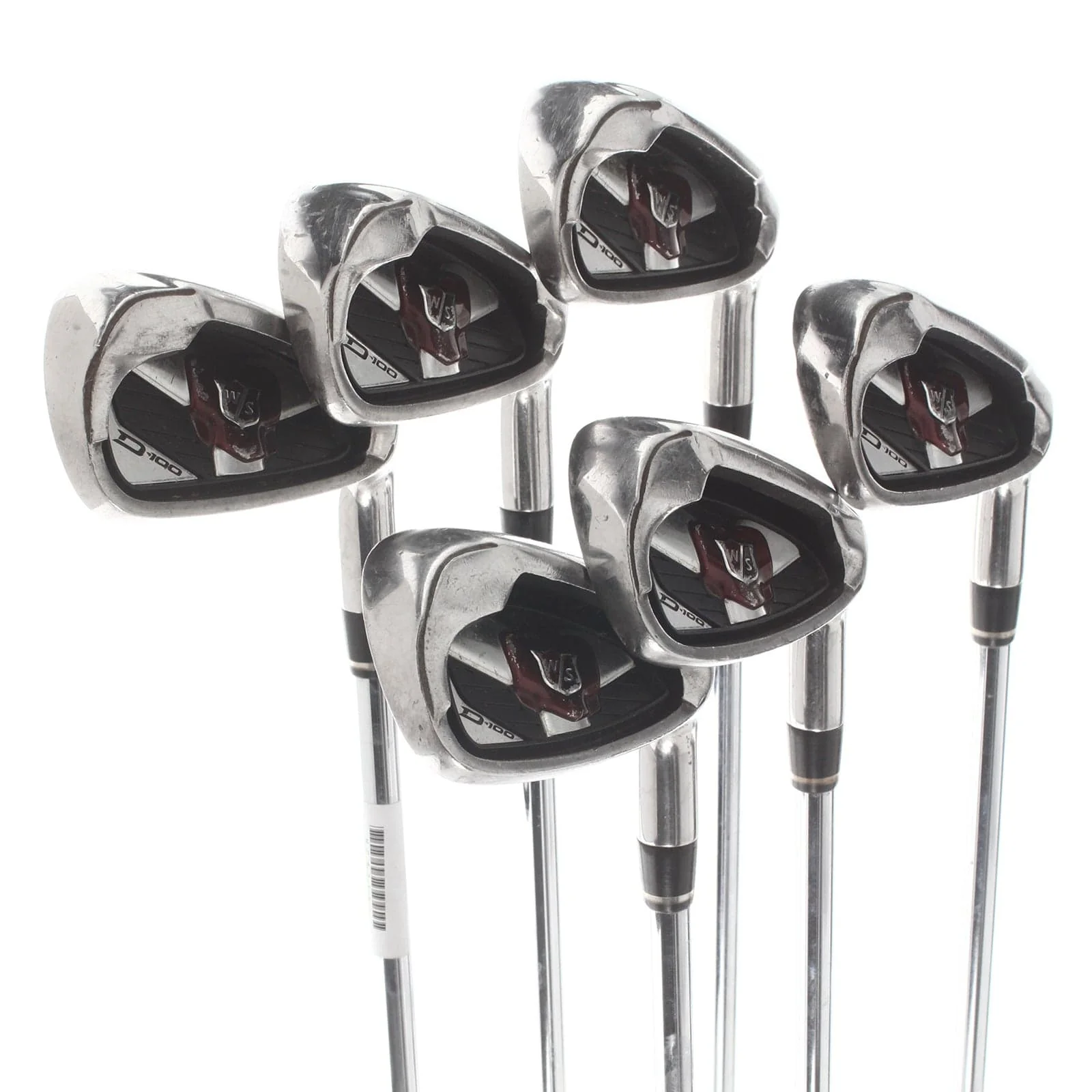 Wilson D100 Steel Mens Right Hand Irons 5-PW Uniflex - True Temper - Image 2