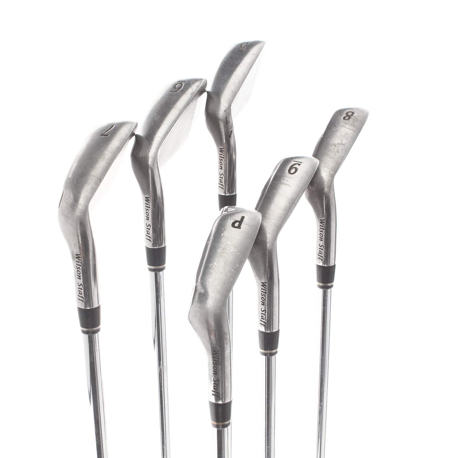Wilson D100 Steel Mens Right Hand Irons 5-PW Uniflex - True Temper - Image 3