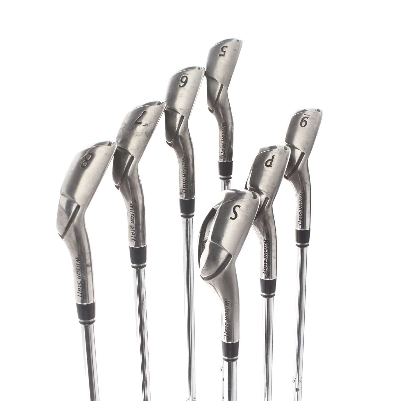 Wilson D200 Steel Mens Right Hand Irons 5-PW Uni-Flex - TrueTemper - Image 3