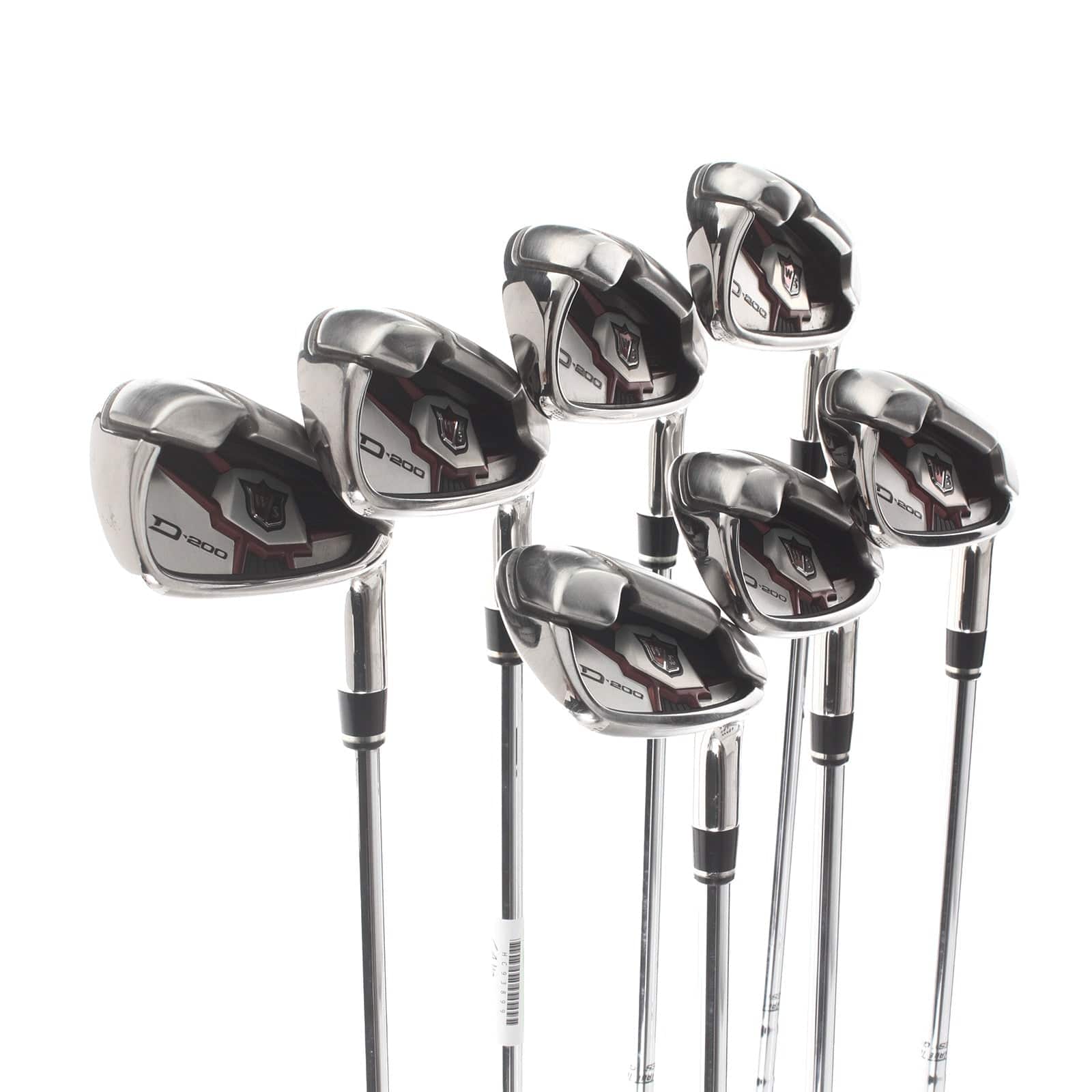 Wilson D200 Steel Mens Right Hand Irons 5-SW Uniflex - Wilson SL 85 - Image 2