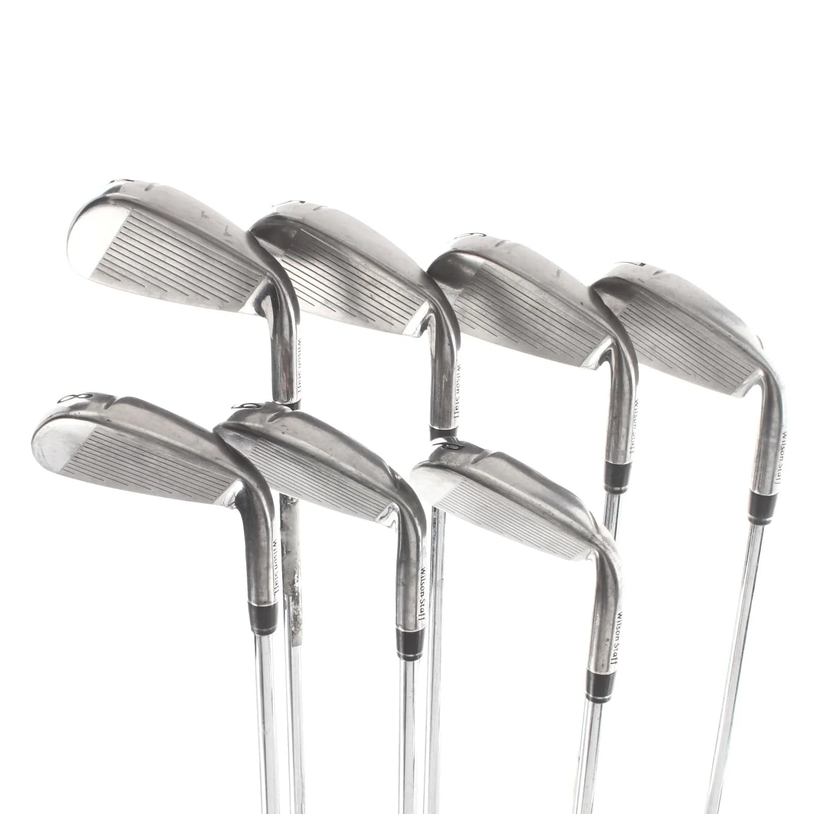 Wilson D250 Steel Mens Left Hand Irons 4-PW Uniflex - Wilson D250 - Image 3