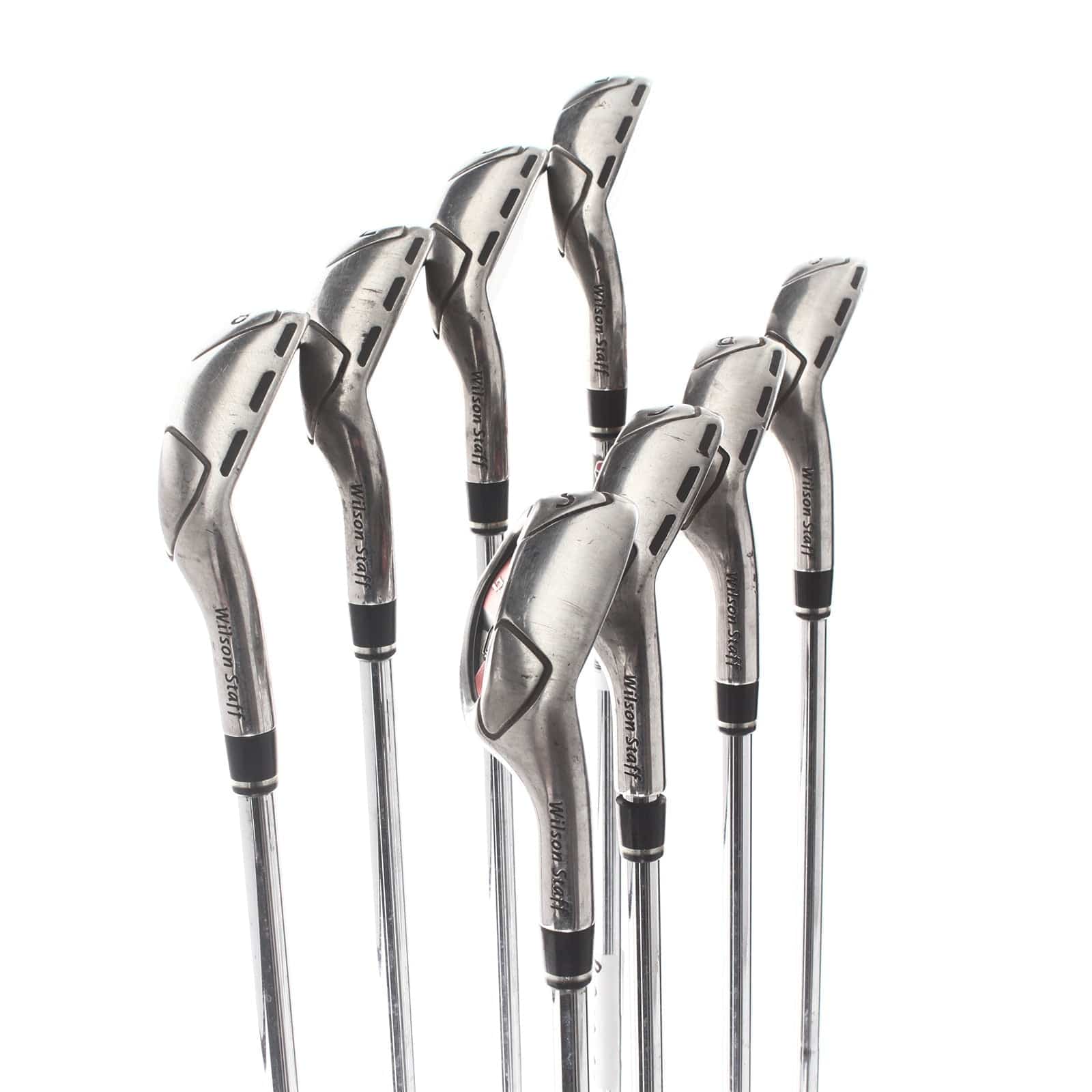 Wilson D300 Steel Mens Right Hand Irons 5-SW+GW Regular - KBS Tour 80 - Image 3