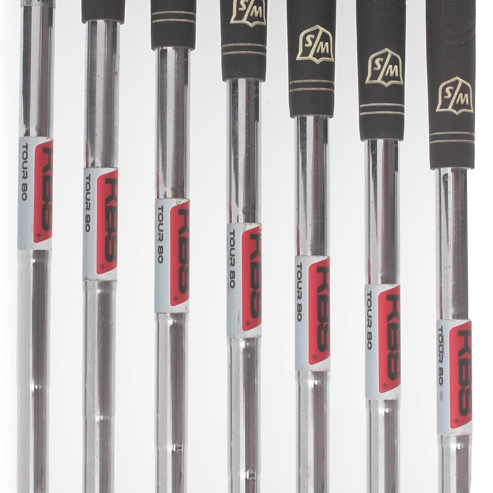 Wilson D300 Steel Mens Right Hand Irons 5-SW Regular - KBS Tour 80 - Image 6