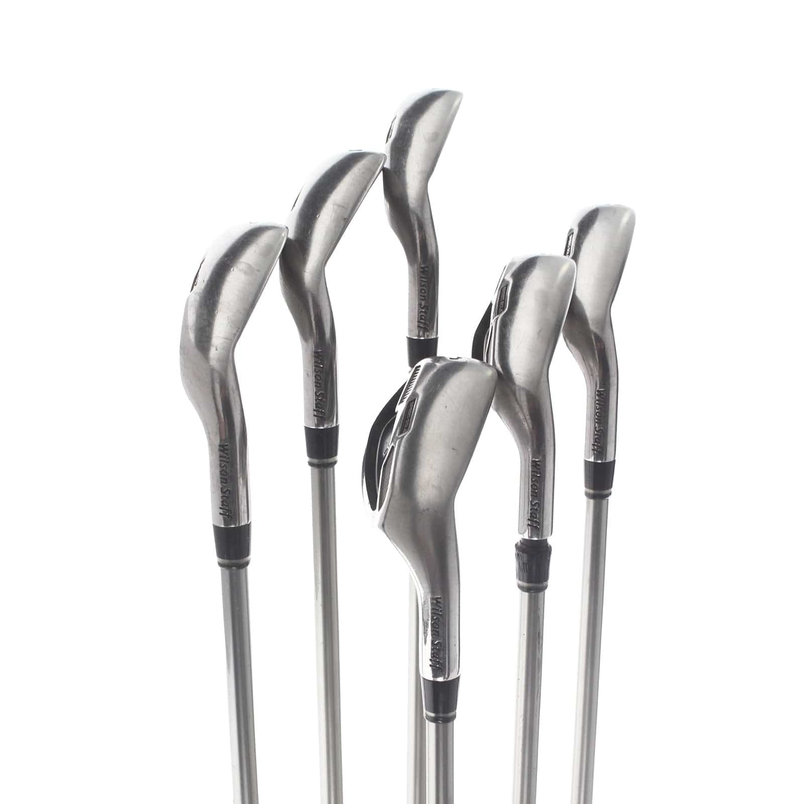 Wilson D350 Graphite Mens Right Hand Irons 6-SW Senior - UST Mamiya Elements Chrome 59FA - Image 3