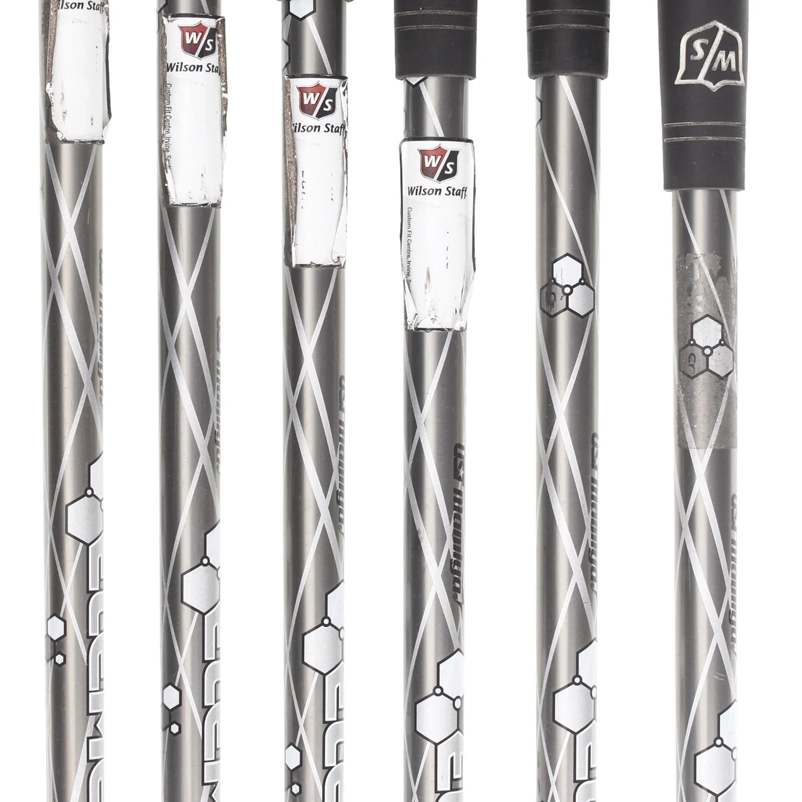 Wilson D350 Graphite Mens Right Hand Irons 6-SW Senior - UST Mamiya Elements Chrome 59FA - Image 6