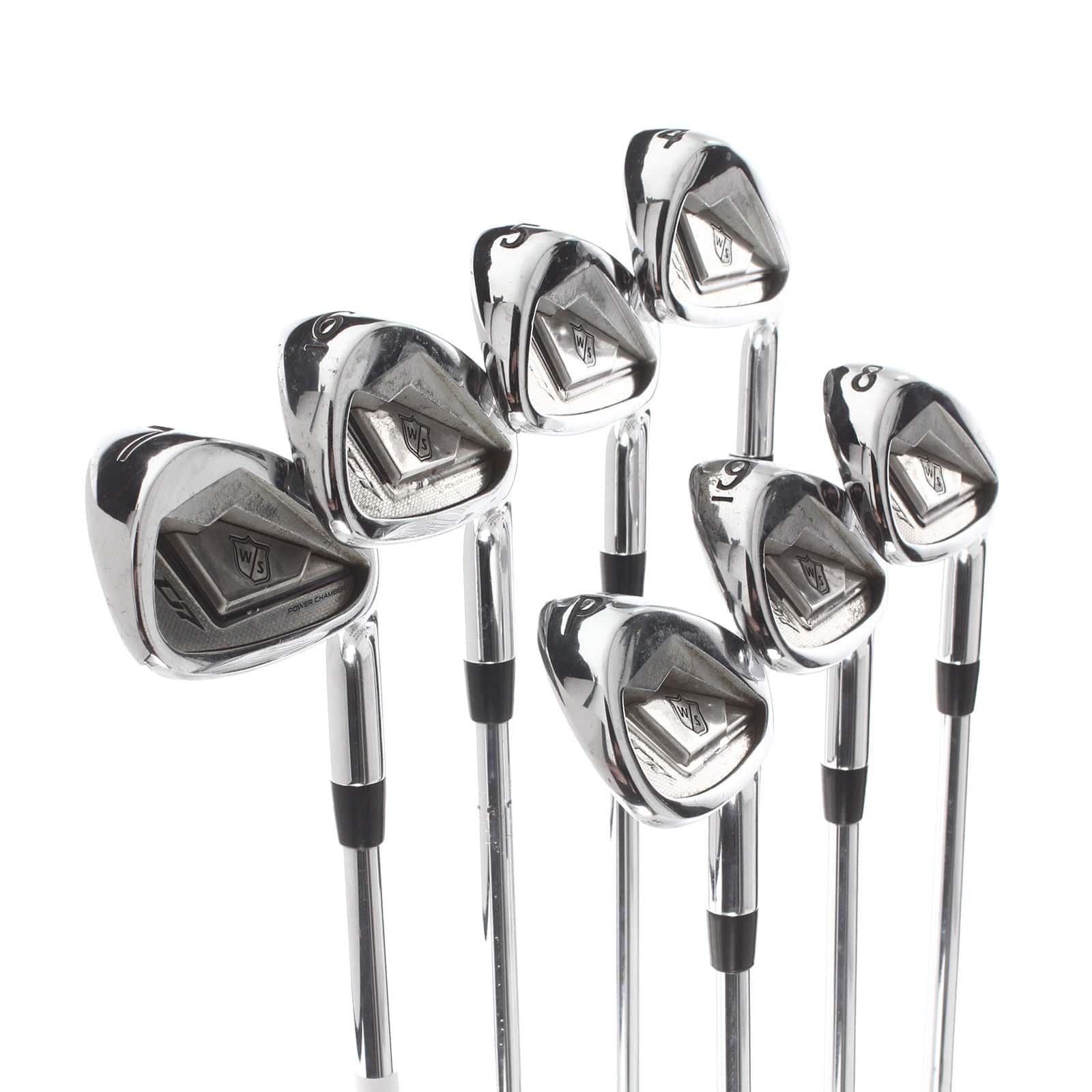 Wilson D7 Forged Steel Mens Right Hand Irons 4-PW Regular - KBS $-Taper Lite 100 - Image 2