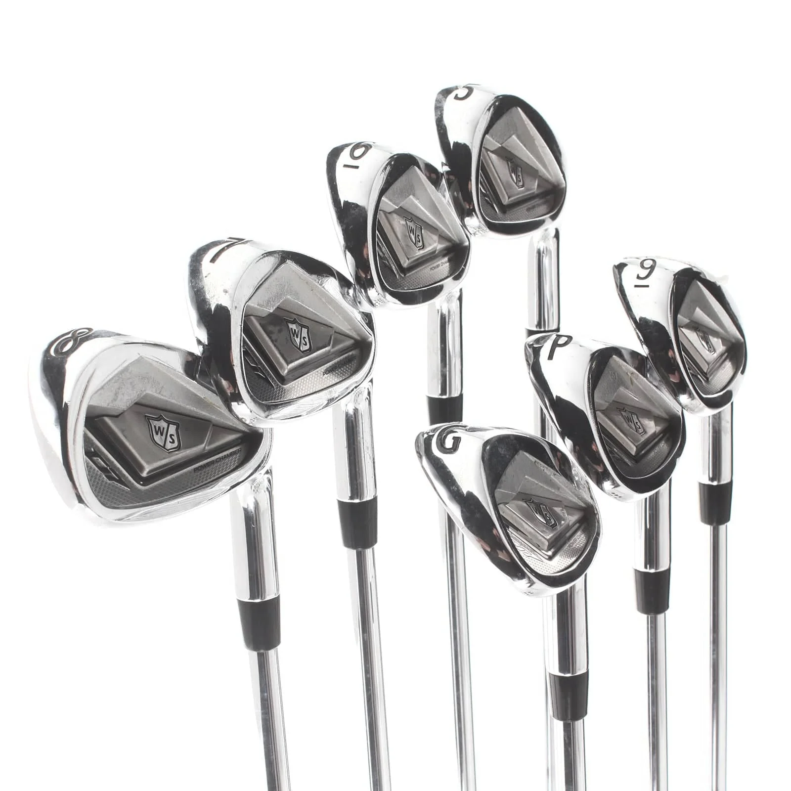 Wilson D7 Forged Steel Mens Right Hand Irons 5-GW Regular - KBS - Image 2