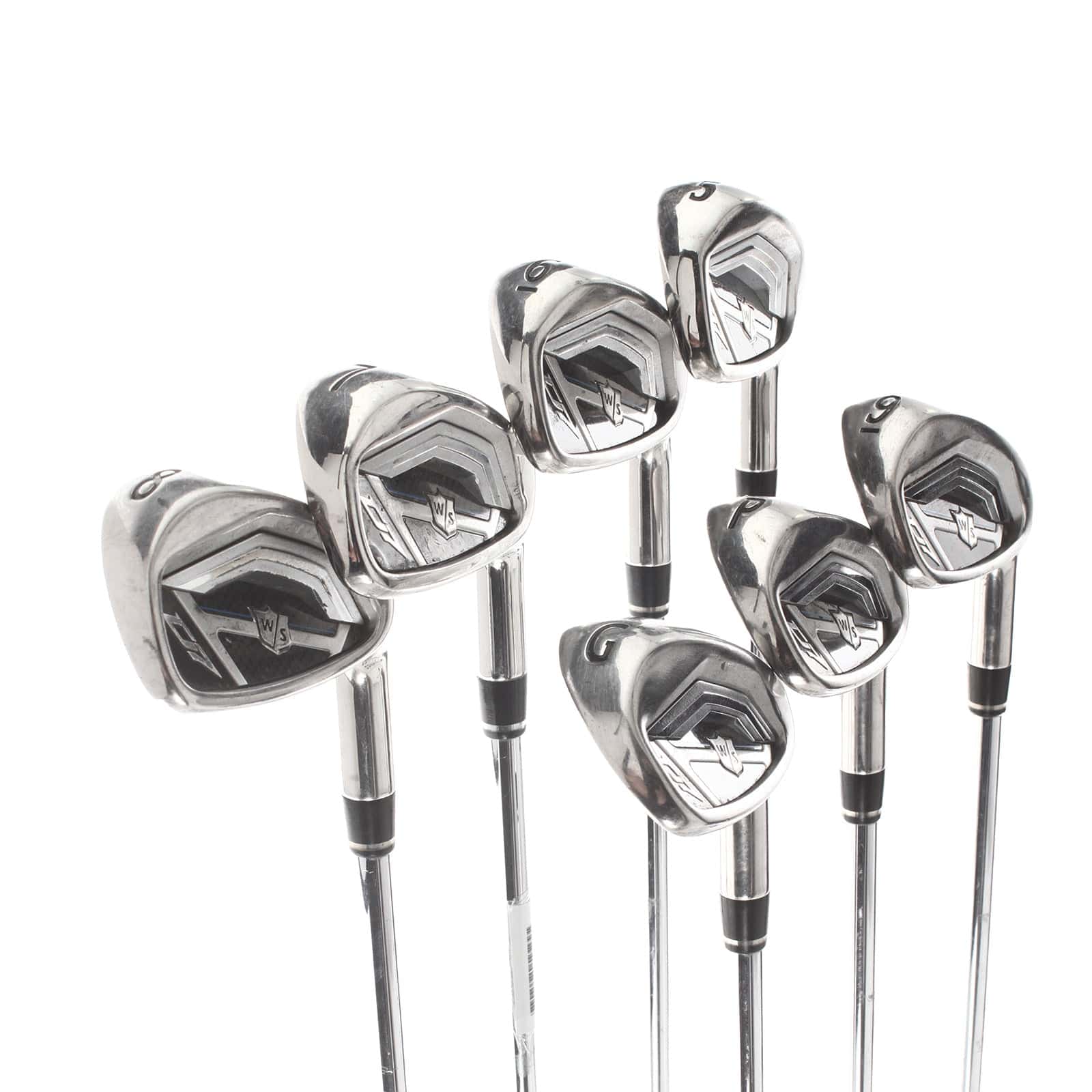 Wilson D7 Steel Mens Right Hand Irons 5-GW Regular - KBS Tour 90 - Image 2