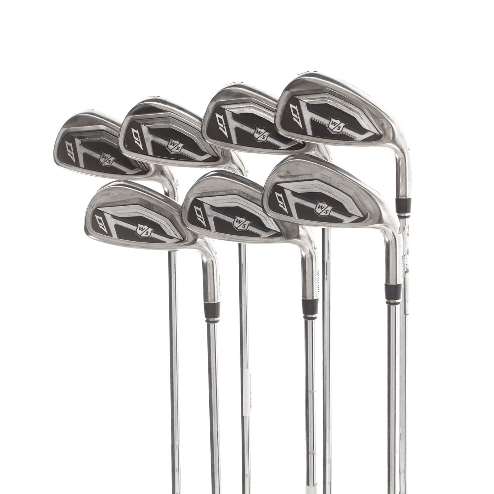 Wilson D7 Steel Mens Right Hand Irons 5-PW Regular - KBS Tour 80