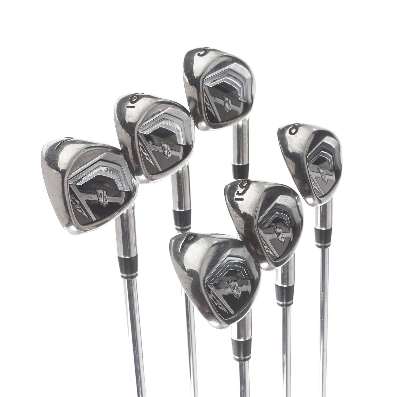 Wilson D7 Steel Mens Right Hand Irons 5-PW Regular - KBS Tour 80 - Image 2