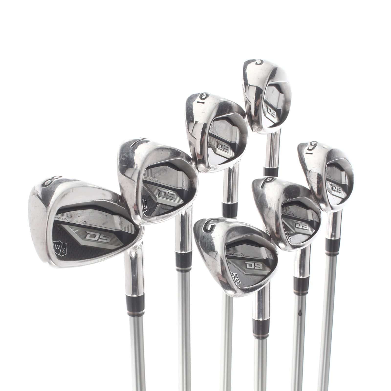 Wilson D9 Graphite Mens Right Hand Irons 5-GW Regular - UST Mamiya Recoil 460 - Image 2